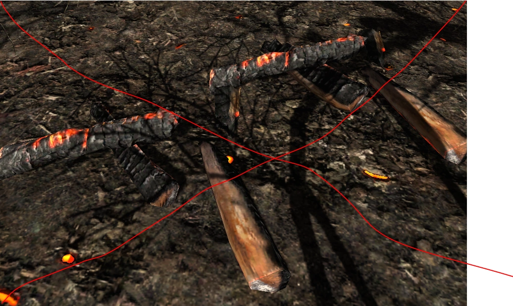 Не угли!! Просто декор!!