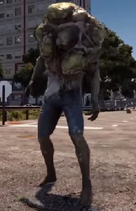 Мутировавший зомби