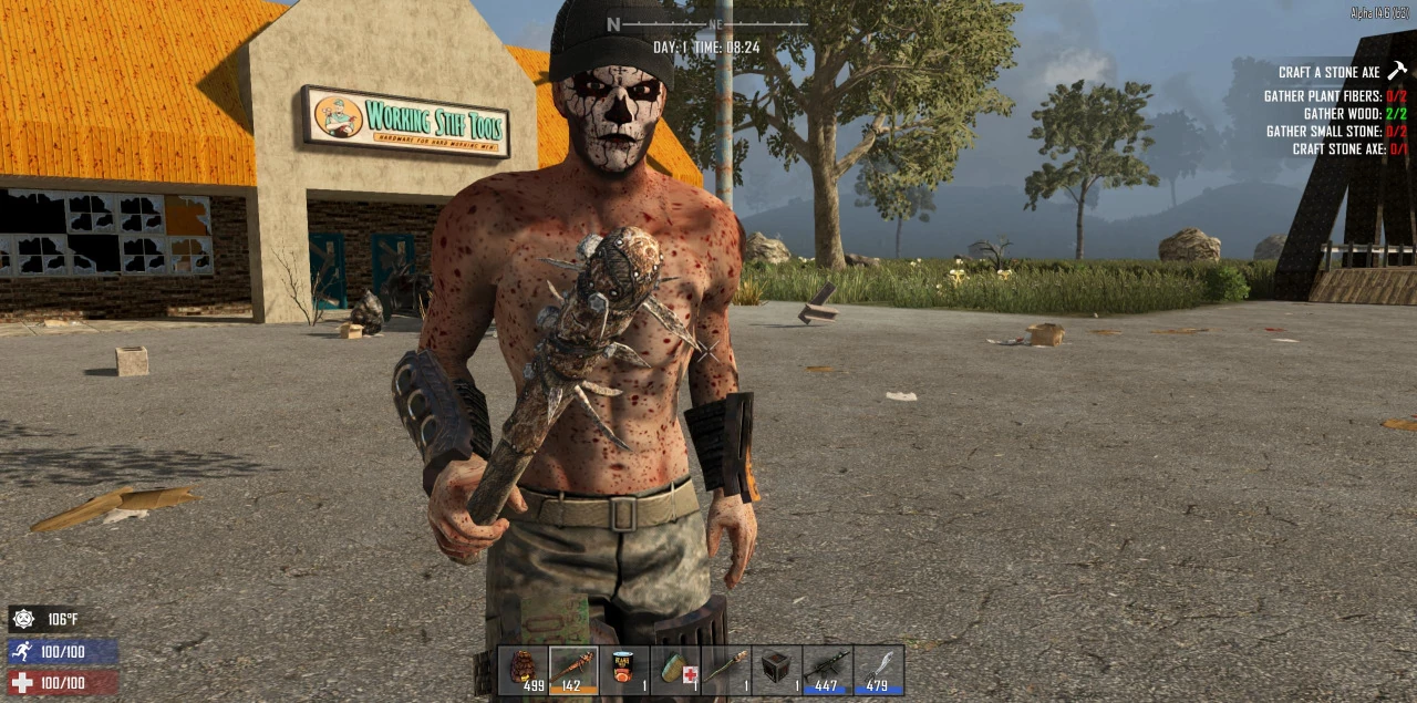 Примерный вид бандита