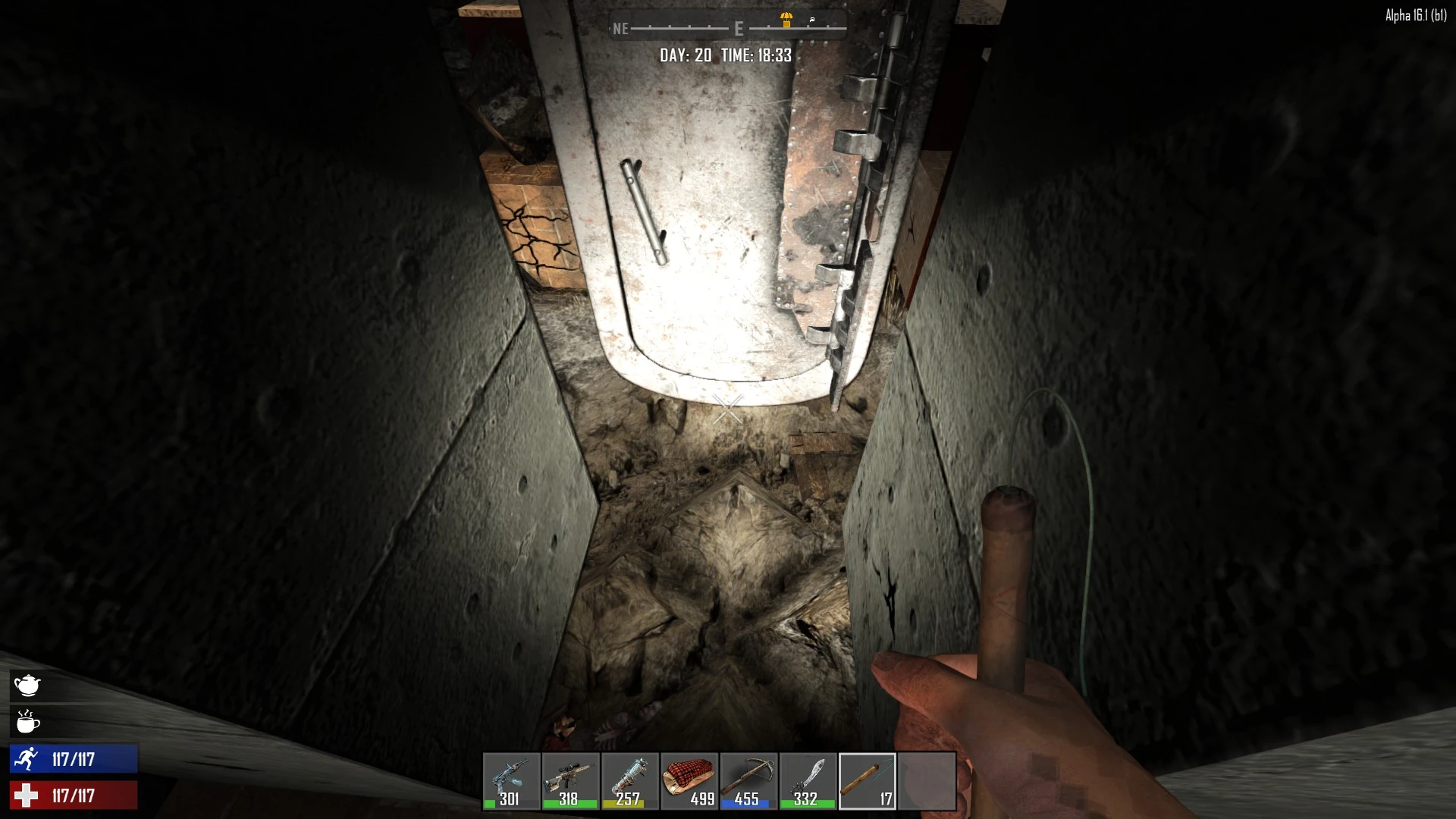 Вход в хранилище