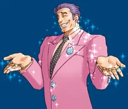 В полроста (уверенный) Phoenix Wright: Ace Attorney (Кровный поворот)