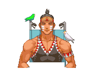 Птица приземляется на руку