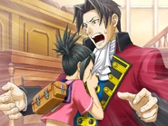 Высмаркивается в жабо Майлза Эджворта