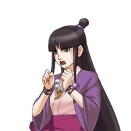 Решительная/открытый рот