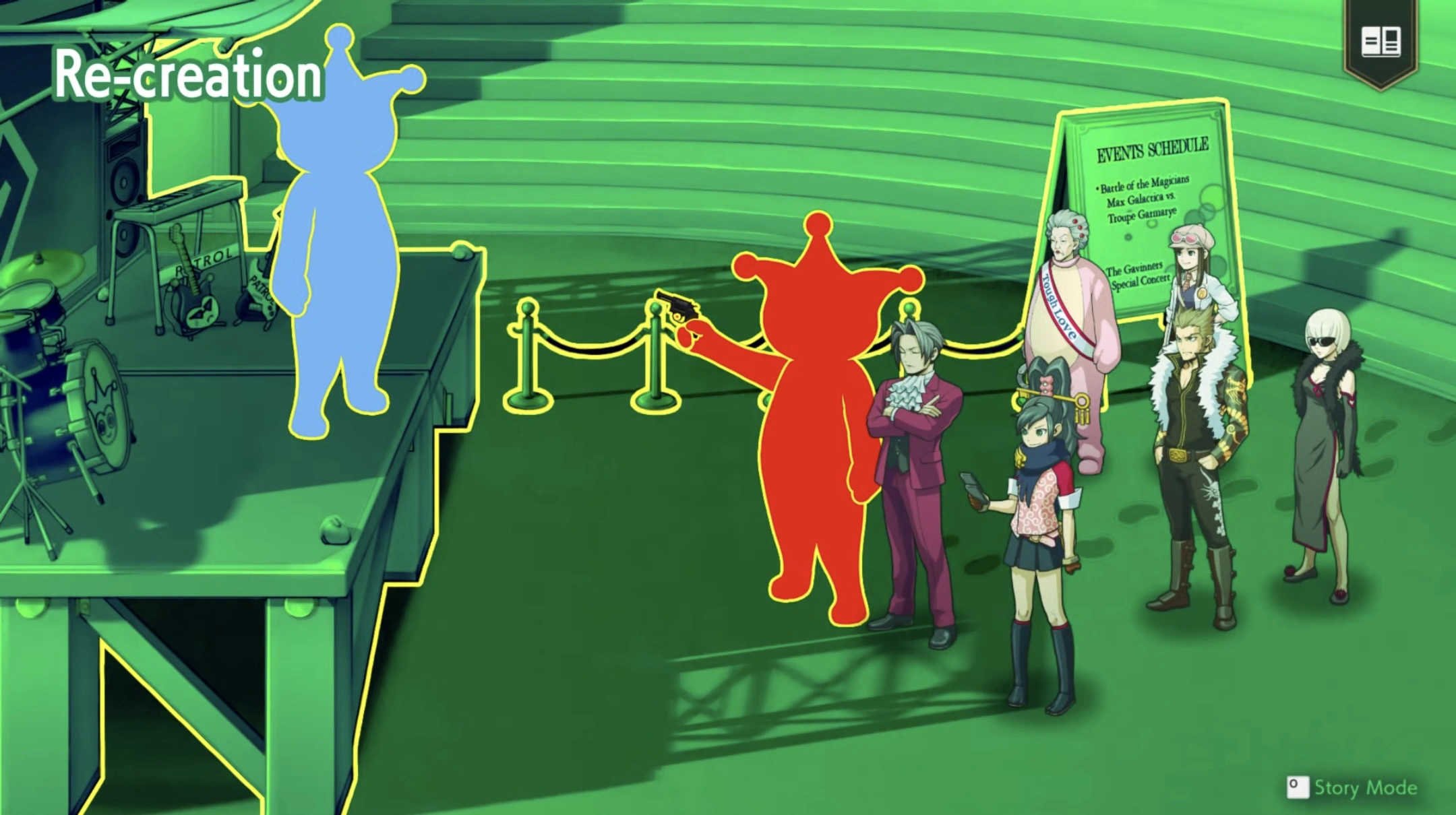 Смотрит как работает Маленький вор.