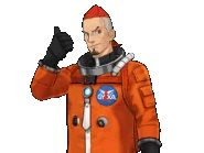 Улыбается/говорит