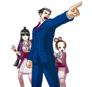 С Майей и Перл Фей Phoenix Wright: Ace Attorney - Justice for All
