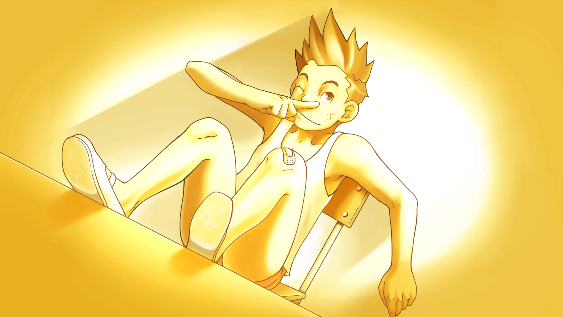 Батц в четвёртом классе.