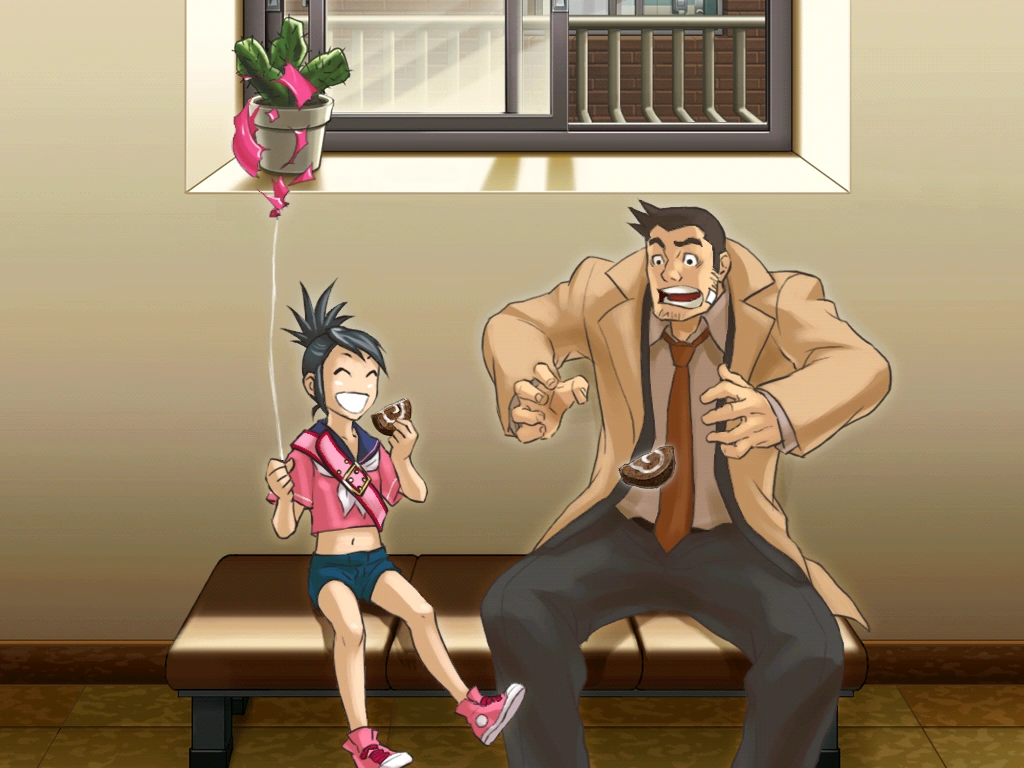 Испугала Гамшу, лопнув шарик о кактус.