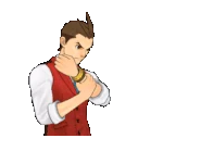 Потирает руку с браслетом