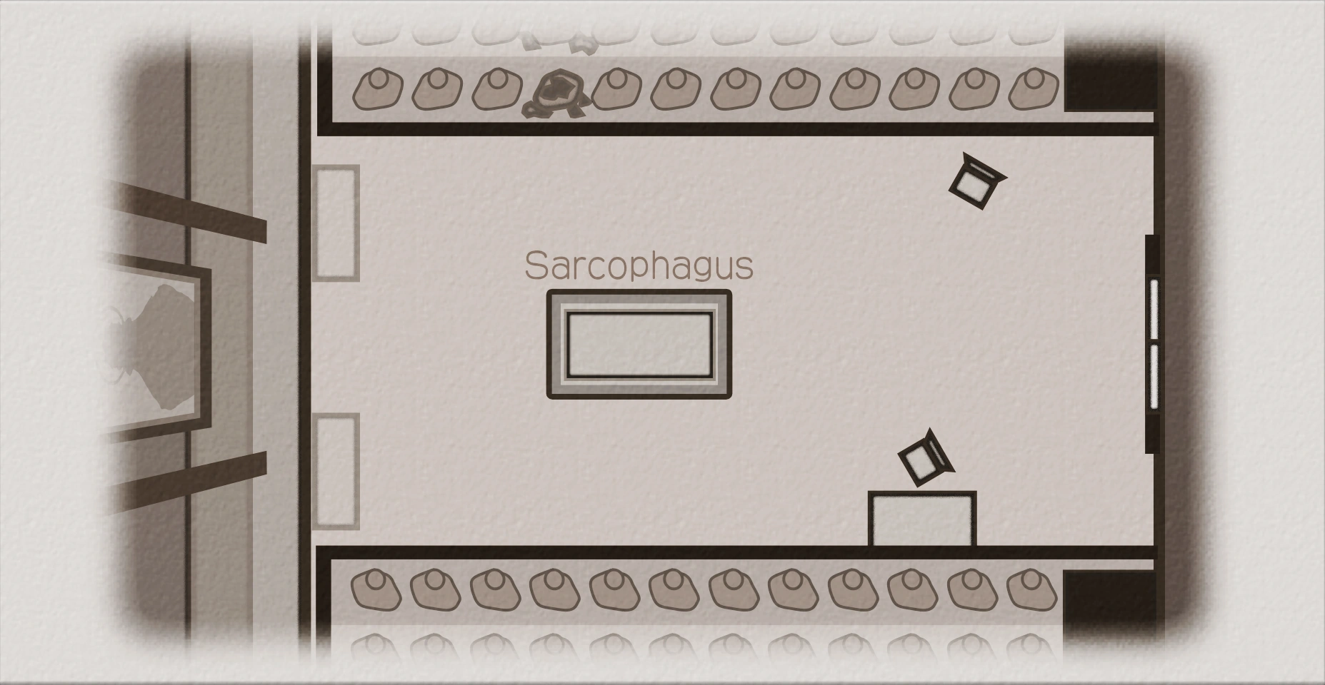 Схема гробницы Амары.