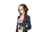 Надевает шляпу/приветствует