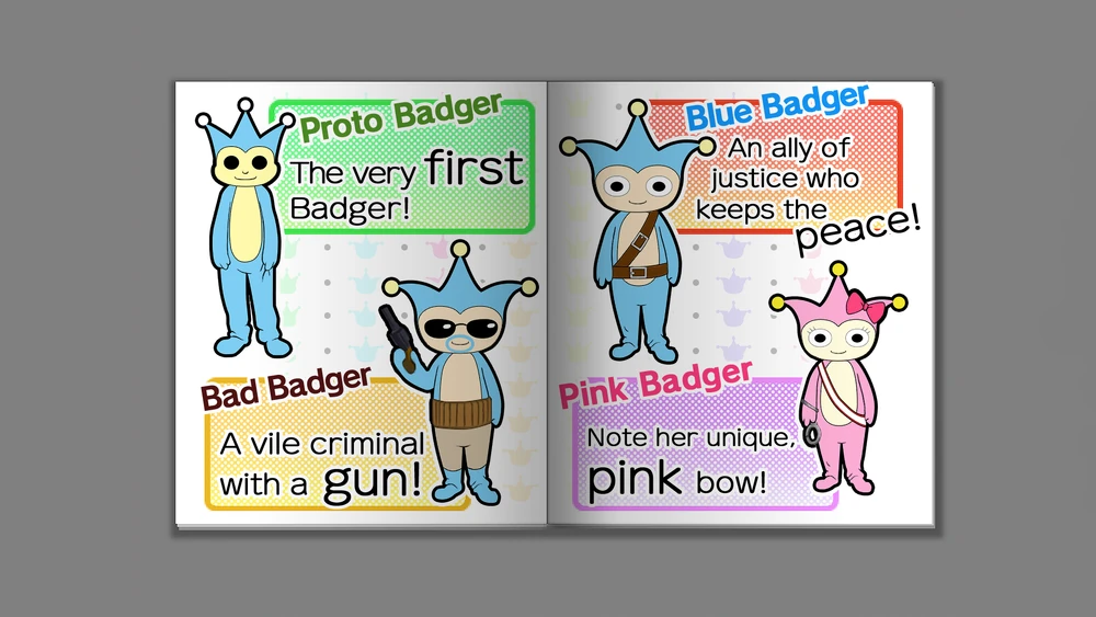 Четыре вида Барсуков