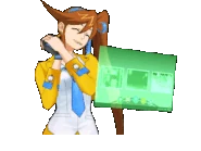 Счастливая/говорит