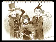 Набросок Веры Мишам