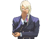 Держит очки/говорит