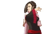 Протягивает руку