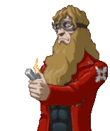 Размахивает зажигалкой