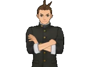 Усмехается