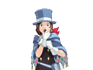 Удивлённая (не моргает)