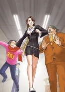 Иллюстрация в журнале посвящённая Phoenix Wright: Ace Attorney - Trials and Tribulations