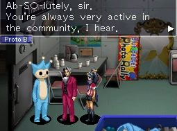 В костюме Прото-Барсука.