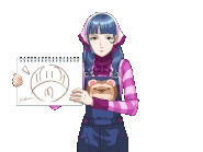 Показывает рисунок удивленного лица/говорит