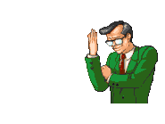 Ухмыляется/говорит