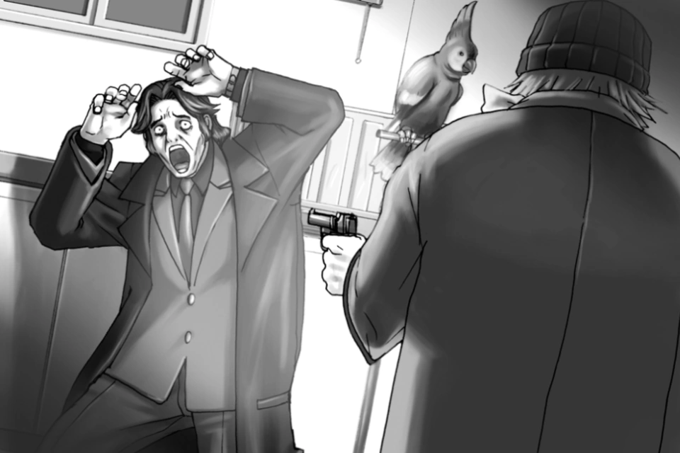 Последние минуты Роберта.