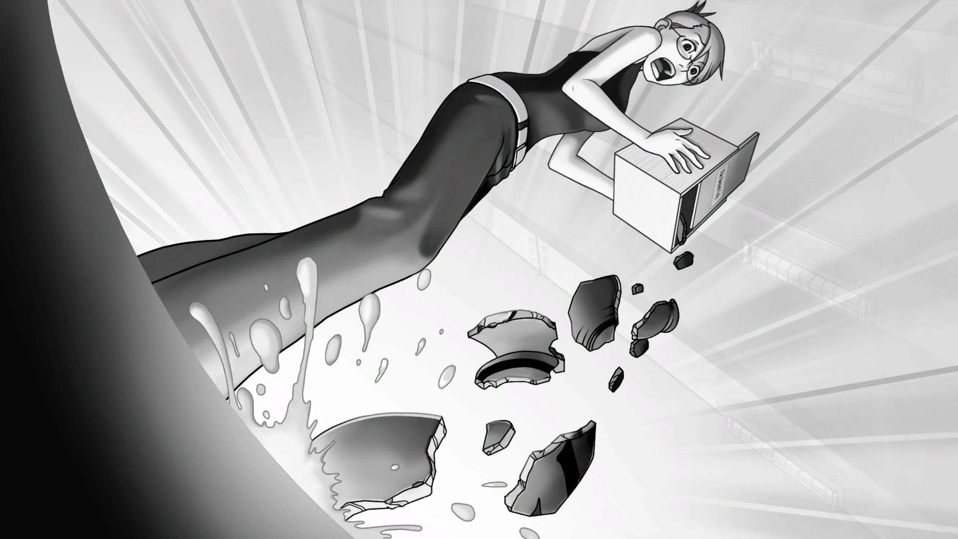 Разбивает Курайновскую вазу.