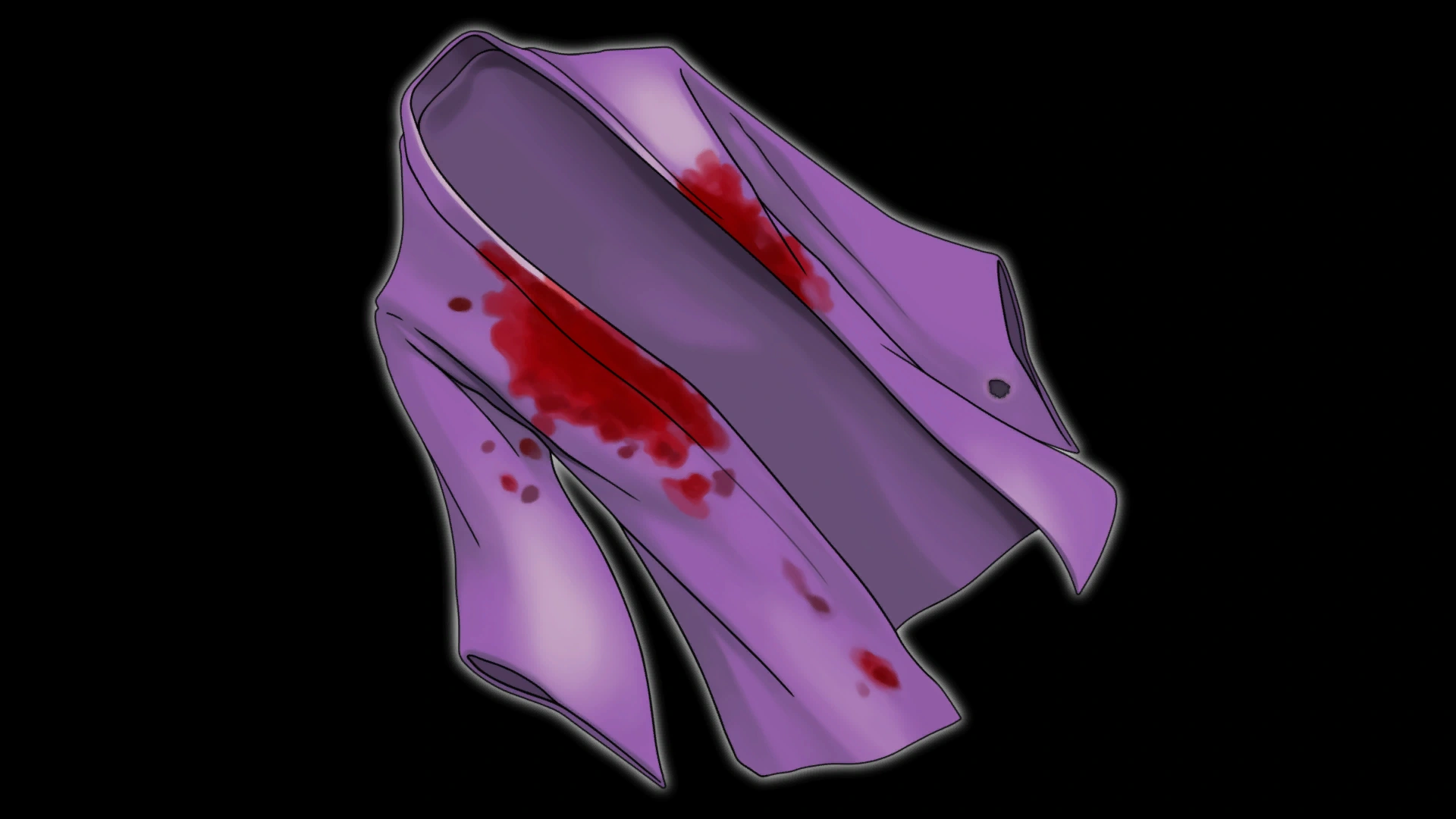 Окровавленная одежда.