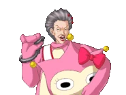 Ухмыляется/говорит