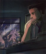 Задумавшийся, во время шторма