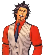 Иллюстрация верхней части тела (Диего Армандо) Phoenix Wright: Ace Attorney - Trials and Tribulations (Истоки поворота)