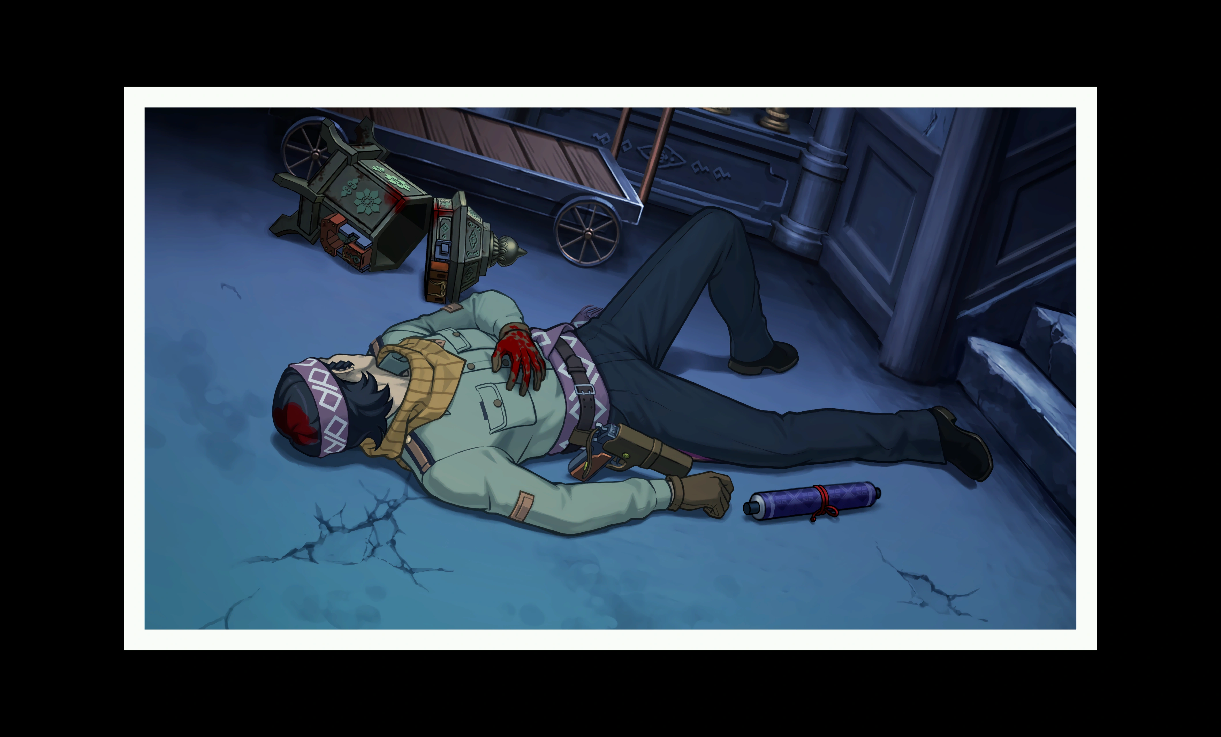 Фото с места преступления.