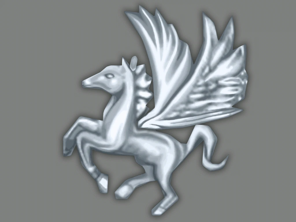 Кулон пегаса.