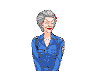 Ухмыляется/говорит