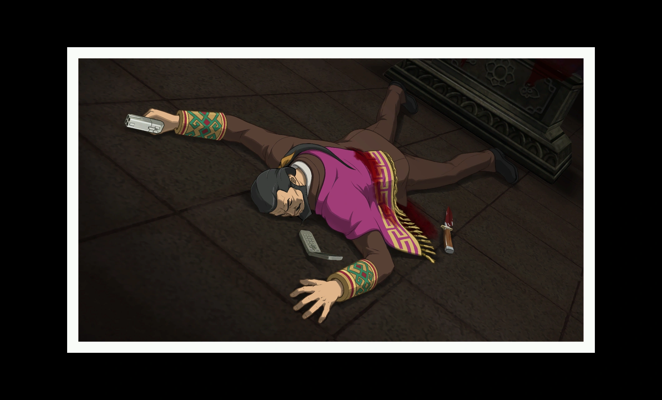 Снимок места преступления.