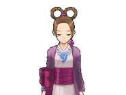 Серьёзная (глаза закрыты)