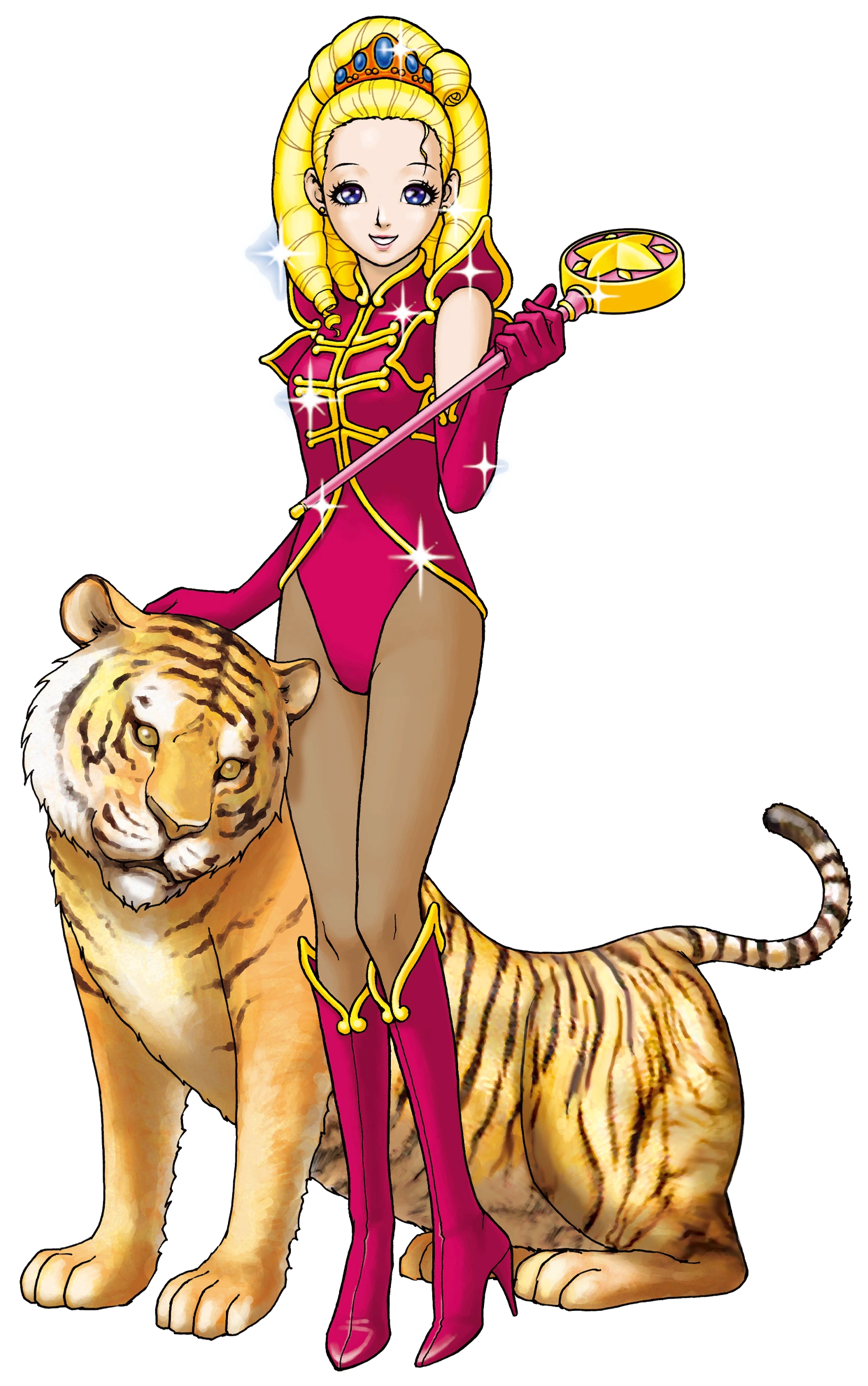 Регина Берри с Реджентом.