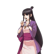 Решительная/открытый рот