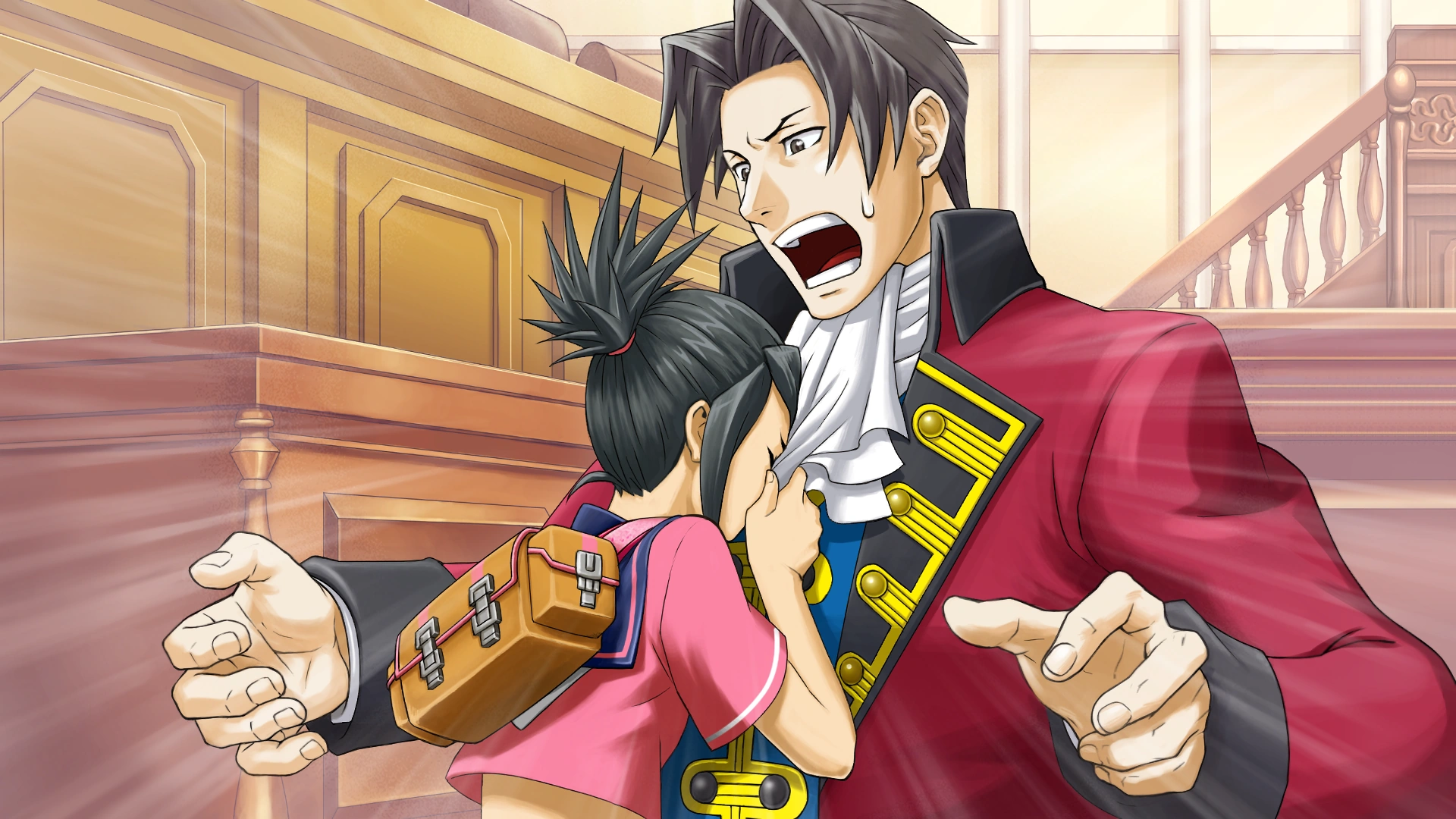 Кей Фарадей сморкается в жабо Эджворта.