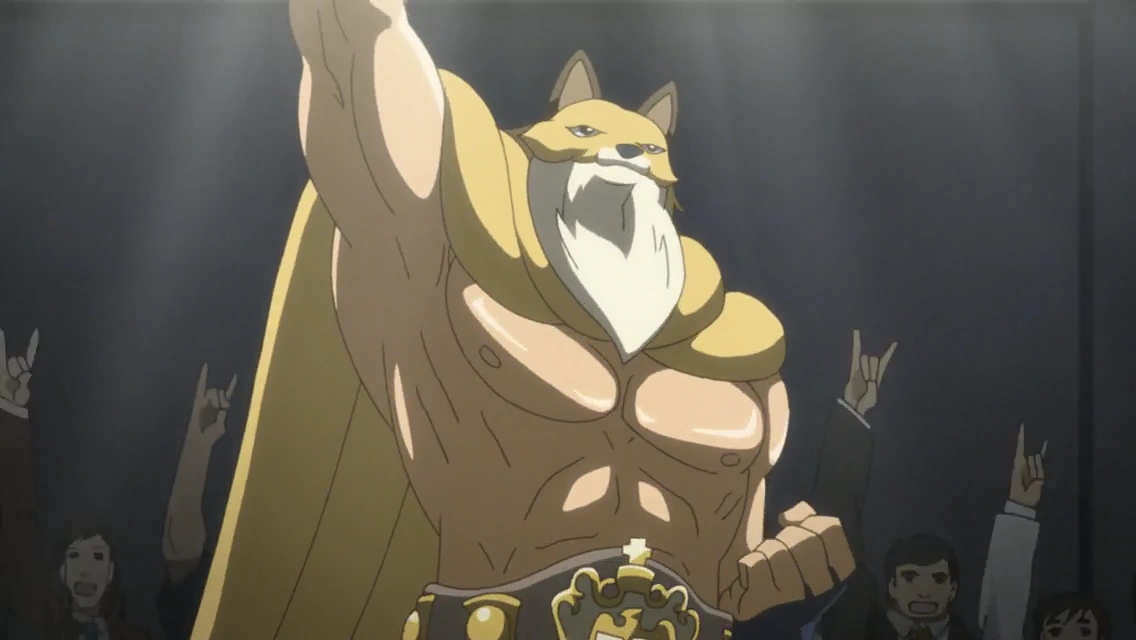 Дэмиан встречает своих поклонников как Удивительный Девятихвостый.