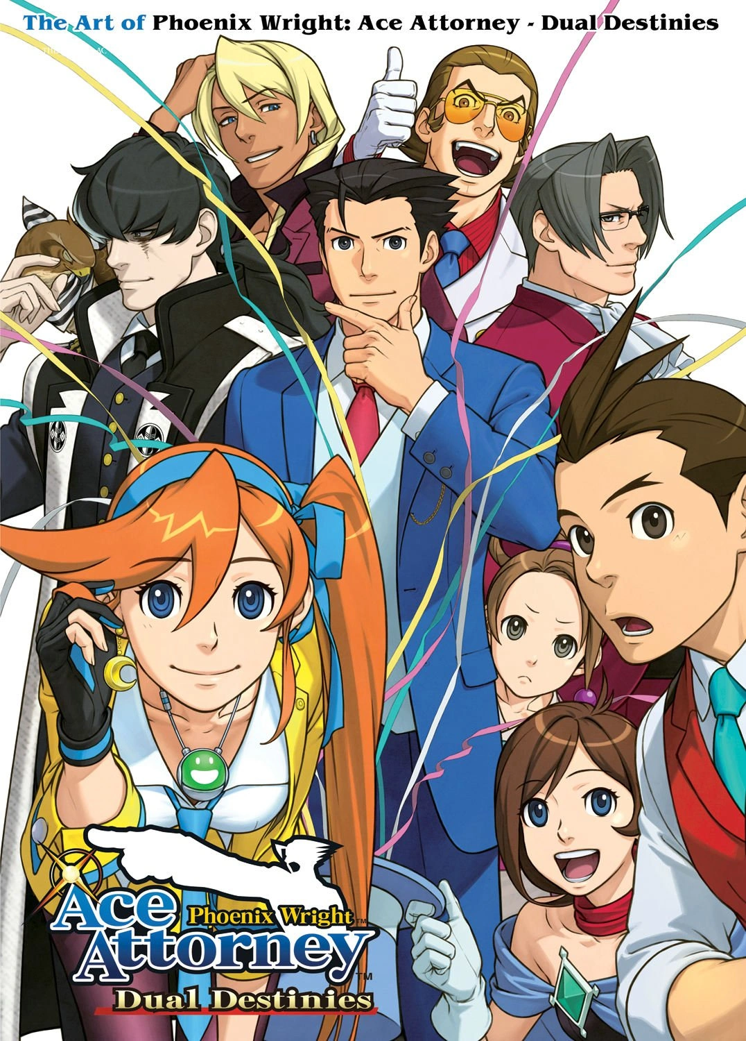Обложка The Art of Phoenix Wright: Ace Attorney - Dual Destinies -.
