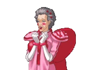 Краснеет/говорит