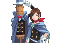 С господином Шляпой/господин Шляпа «говорит»