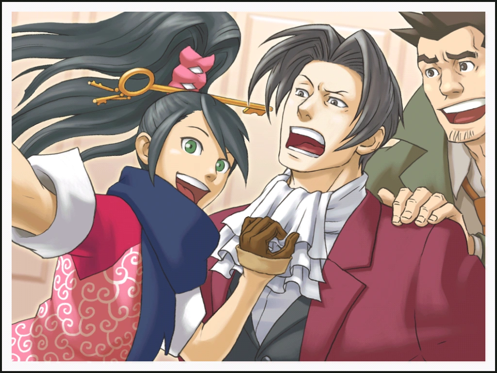 На фотографии с Майлзом и Диком.