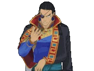 Шокированно смотрит на кровь на своей ладони