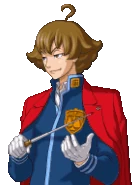 Стучит указкой по руке