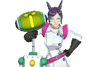 Аура сжимает Клонко за шею